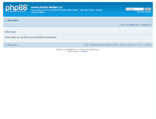Tablet Screenshot of forum.mesto-kadan.cz